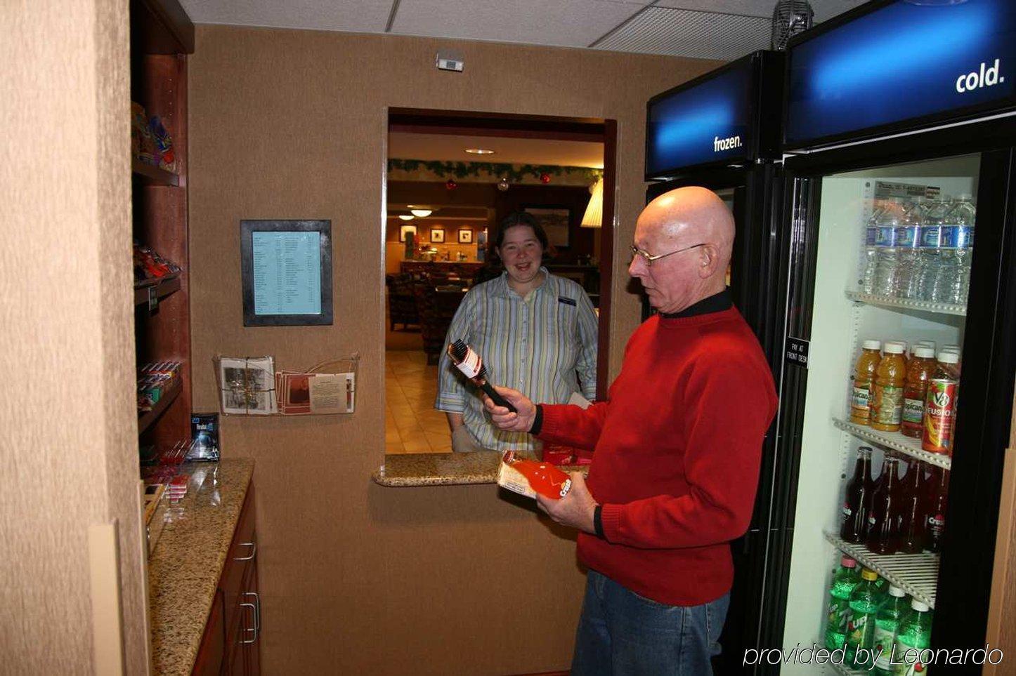 Hampton Inn Dubuque Étterem fotó